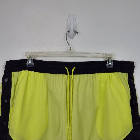 MTA Sport Black Neon Yellow Activewear Pull-On Skort With Pockets Size 2X - Picture 2 of 13